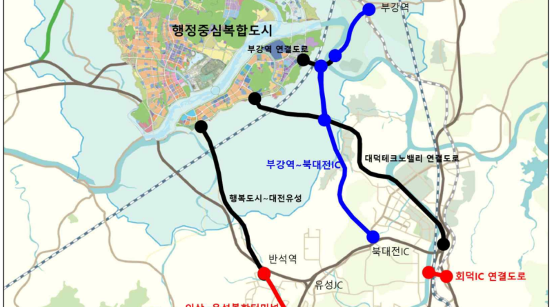 세종-대전-광역도로-위치도